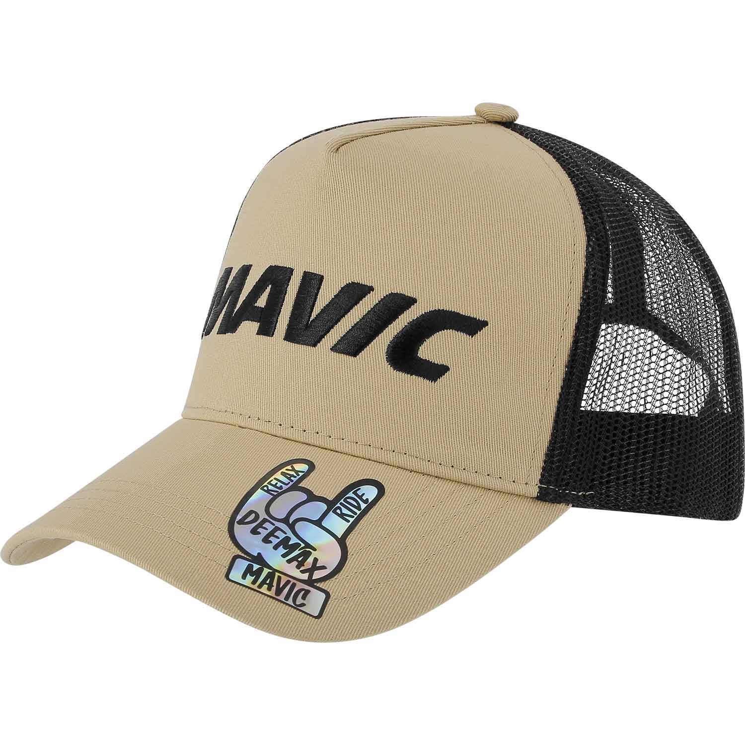 Mavic Trucker Cycle Caps Off White - FREE 1 YEAR Returns, FREE UK Shipping | ThrottleChimp