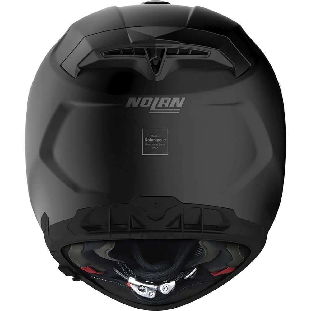 Nolan N80-8 Classic N-Com Full Face Helmet Flat Black FREE 1 YEAR Returns, FREE UK Delivery | ThrottleChimp
