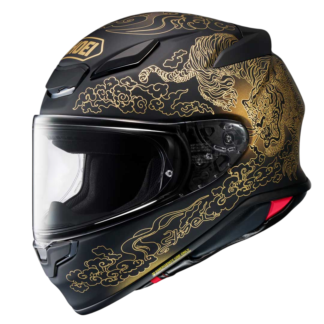 Shoei NXR2 Fearless TC5 Full Face Helmet Black / Grey FREE 1 YEAR Returns, FREE UK Delivery | ThrottleChimp