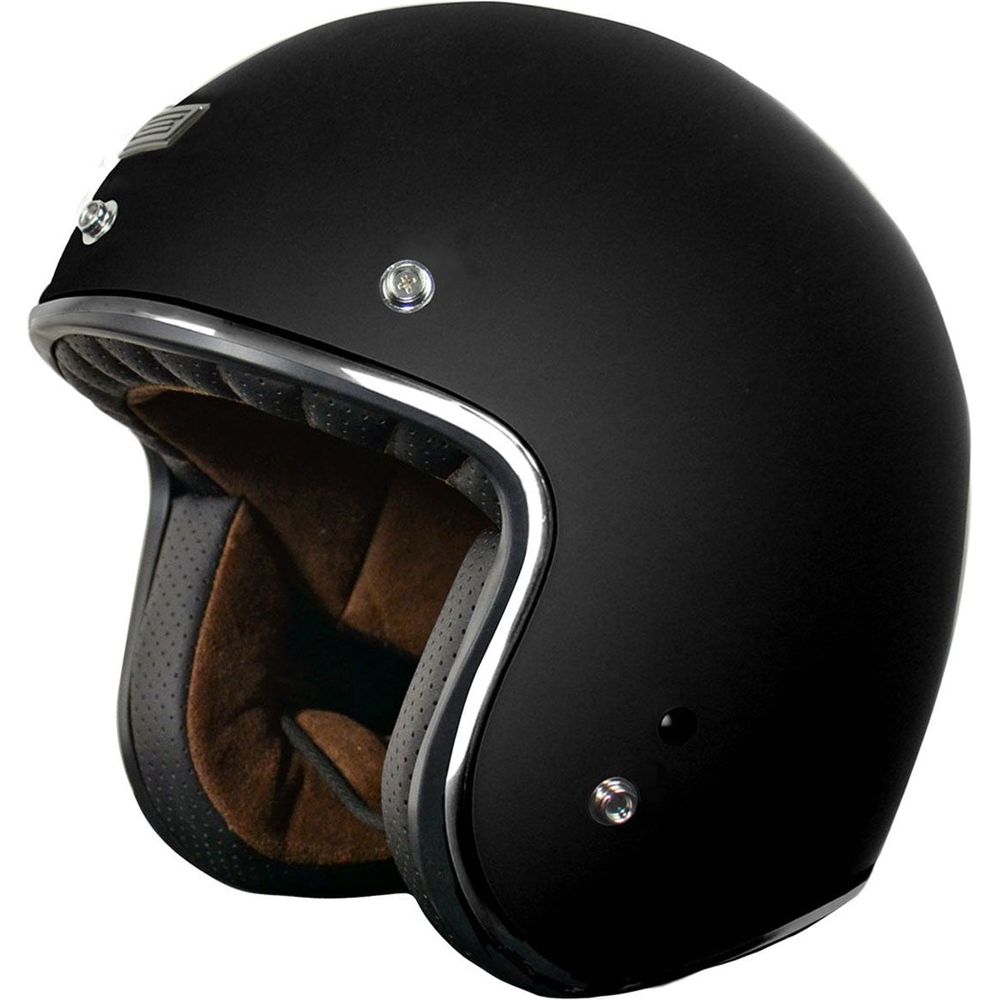 Origine Primo ECE 22.06 Open Face Helmet Matt Black FREE 1 YEAR Returns, FREE UK Delivery | ThrottleChimp