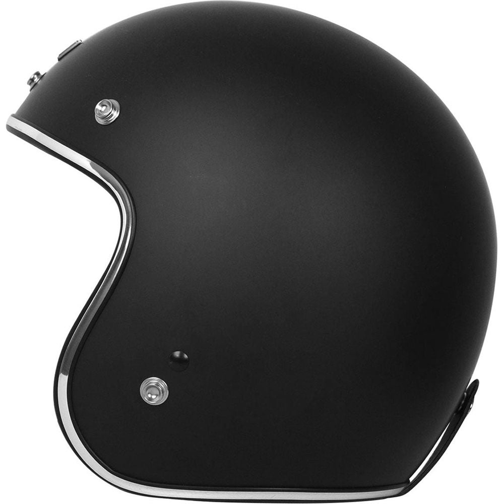 Origine Primo ECE 22.06 Open Face Helmet Matt Black FREE 1 YEAR Returns, FREE UK Delivery | ThrottleChimp