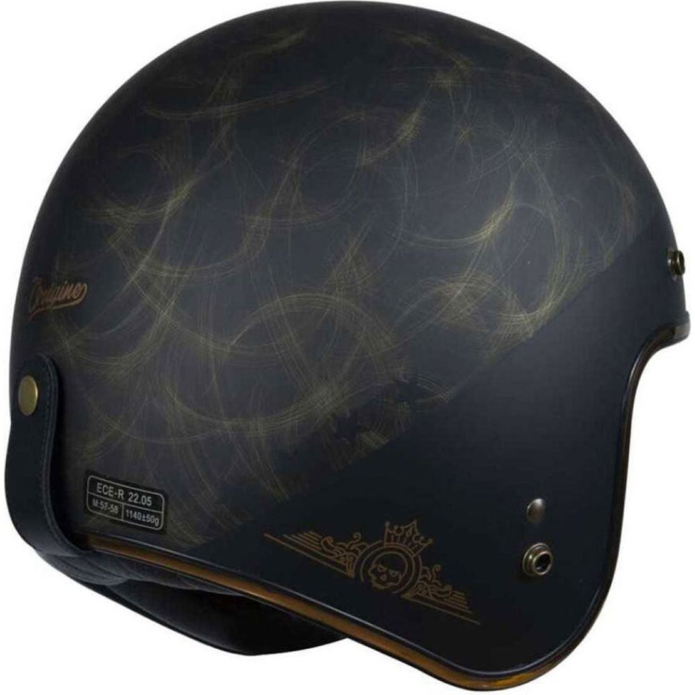Origine Primo ECE 22.06 Open Face Helmet Rocker Matt Bronze FREE 1 YEAR Returns, FREE UK Delivery | ThrottleChimp