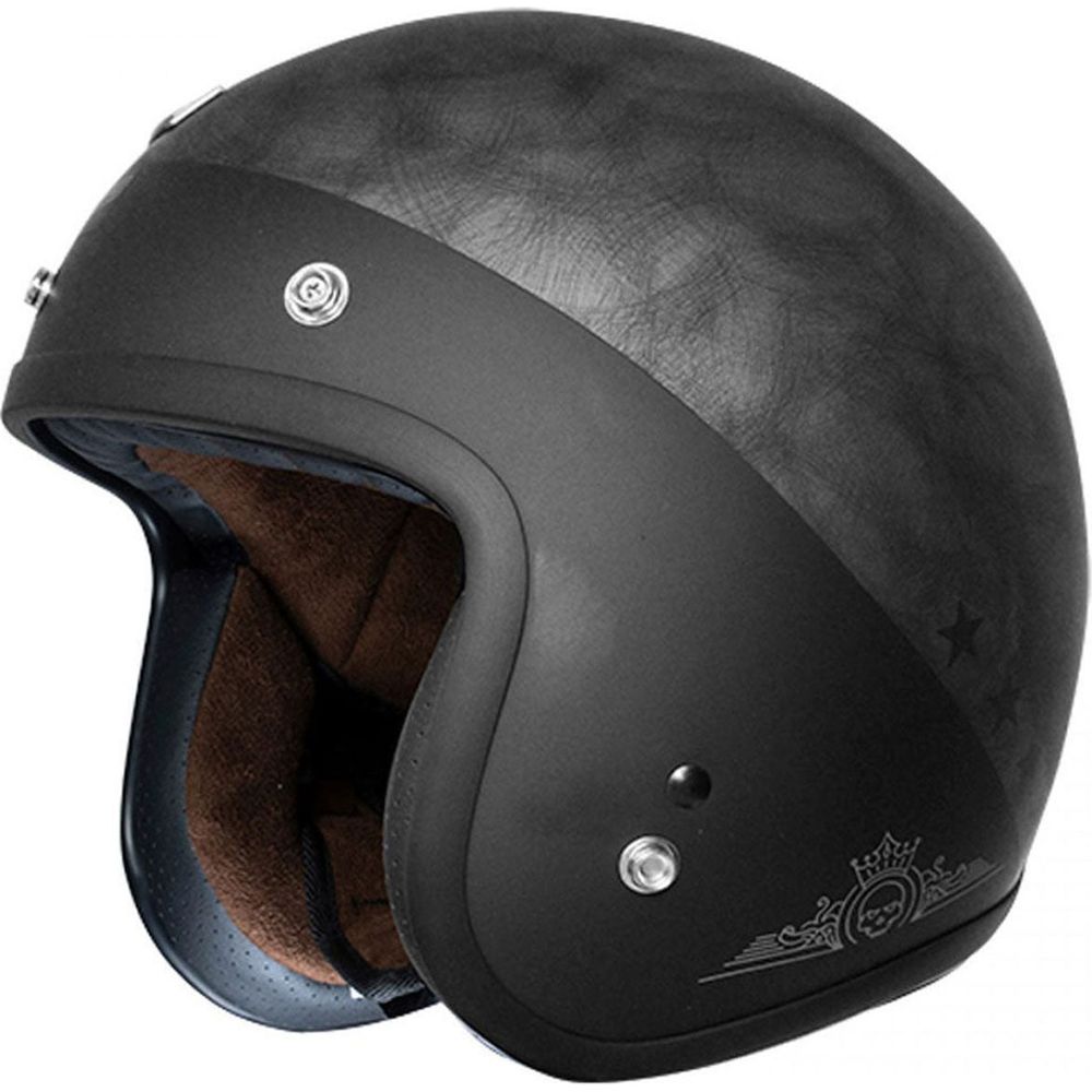 Origine Primo ECE 22.06 Open Face Helmet Rocker Matt Silver FREE 1 YEAR Returns, FREE UK Delivery | ThrottleChimp