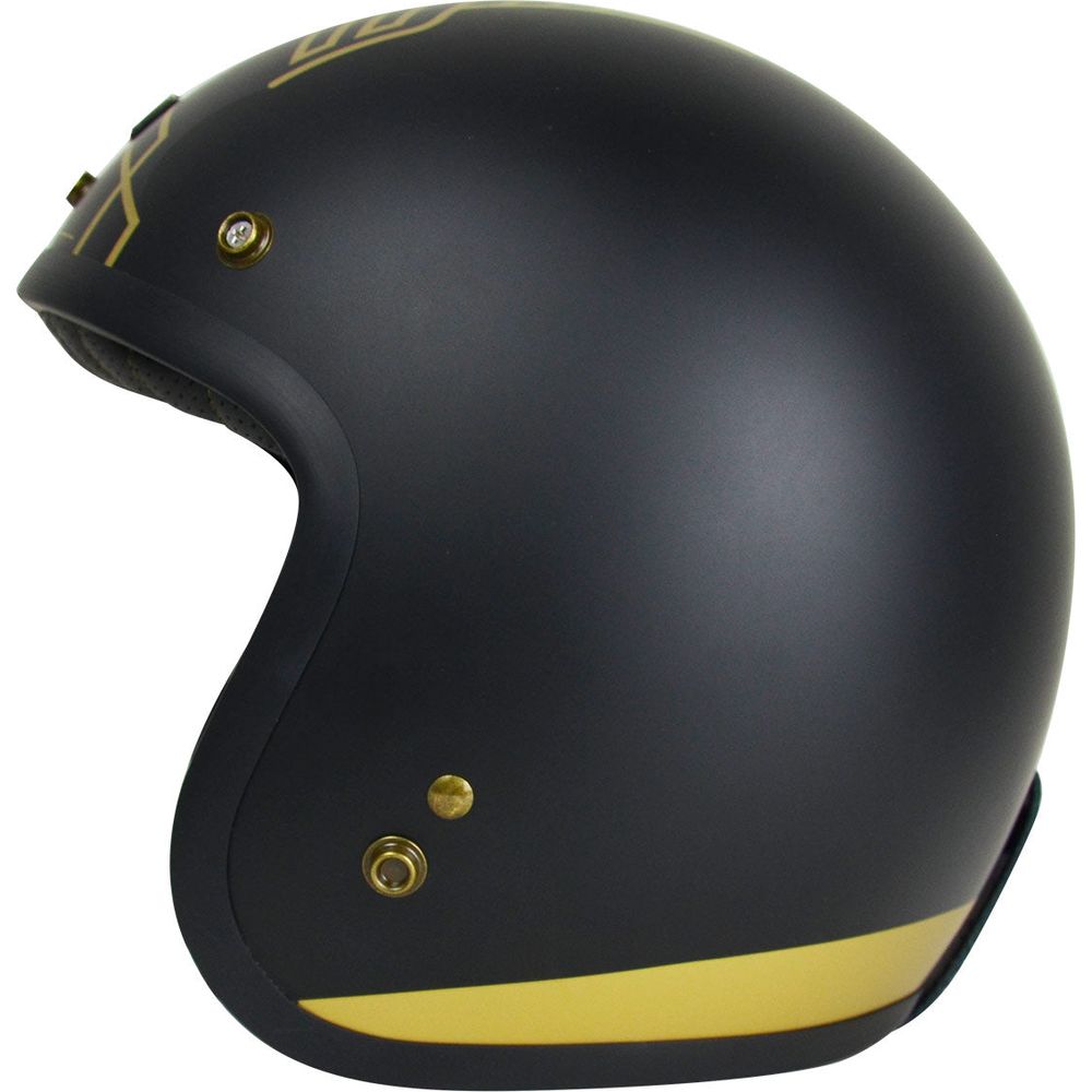 Origine Primo ECE 22.05 Open Face Helmet Limited Edition Ten Matt Black FREE 1 YEAR Returns, FREE UK Delivery | ThrottleChimp