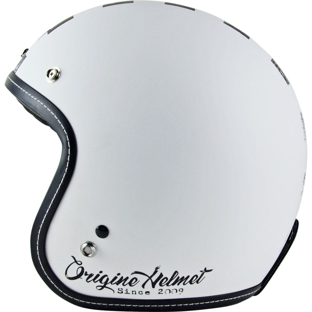 Origine Primo ECE 22.05 Open Face Helmet Scacco White FREE 1 YEAR Returns, FREE UK Delivery | ThrottleChimp