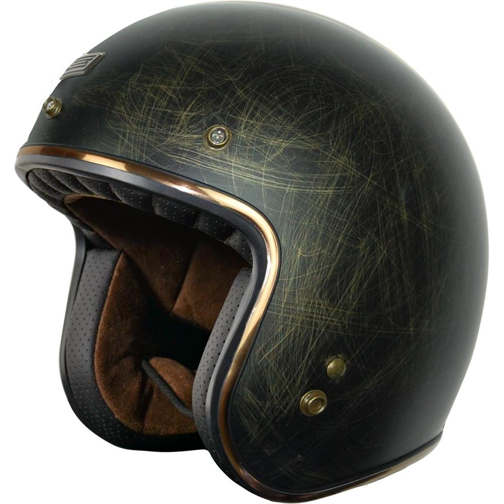 Origine Primo ECE 22.05 Open Face Helmet Scacco Bronze FREE 1 YEAR Returns, FREE UK Delivery | ThrottleChimp