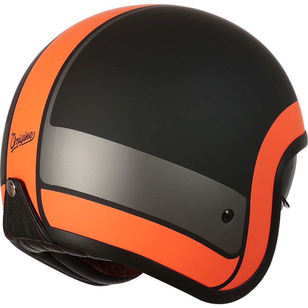 Origine Sprint ECE 22.05 Open Face Helmet Record Orange / Matt Black FREE 1 YEAR Returns, FREE UK Delivery | ThrottleChimp