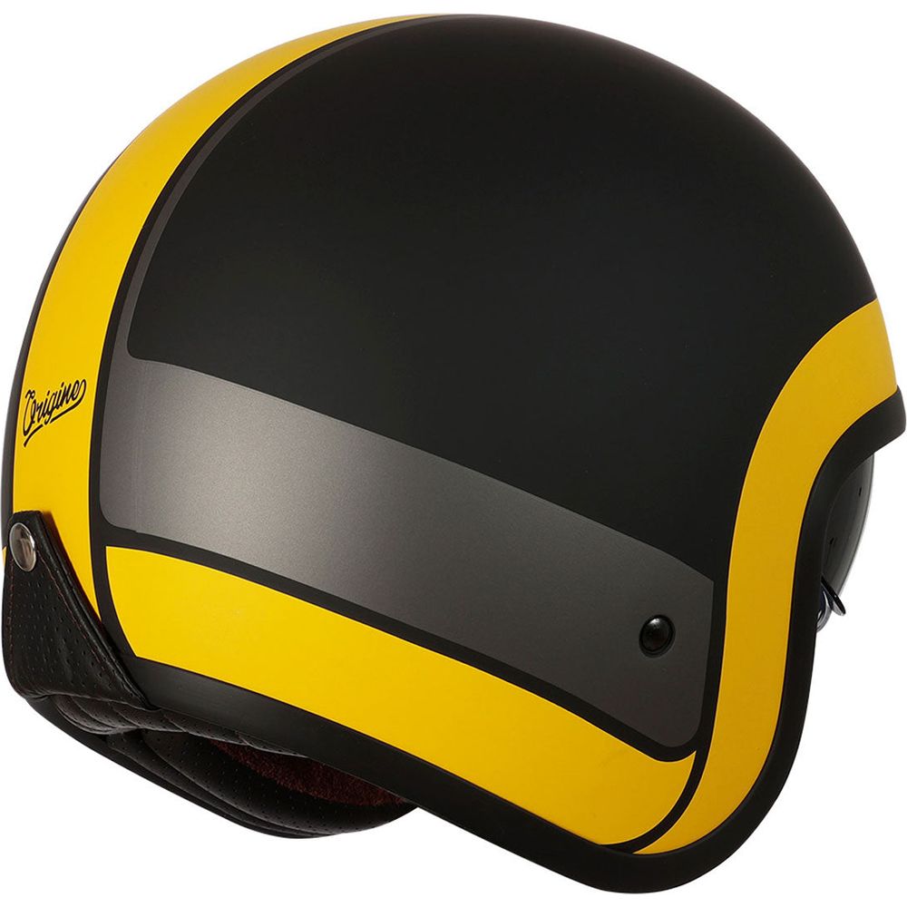 Origine Sprint ECE 22.05 Open Face Helmet Record Yellow / Matt Black FREE 1 YEAR Returns, FREE UK Delivery | ThrottleChimp