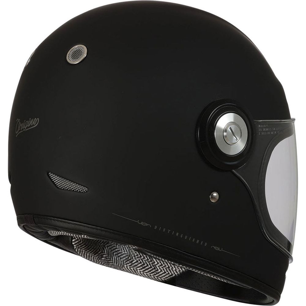 Origine Vega ECE 22.06 Full Face Helmet Distinguished Matt Black FREE 1 YEAR Returns, FREE UK Delivery | ThrottleChimp