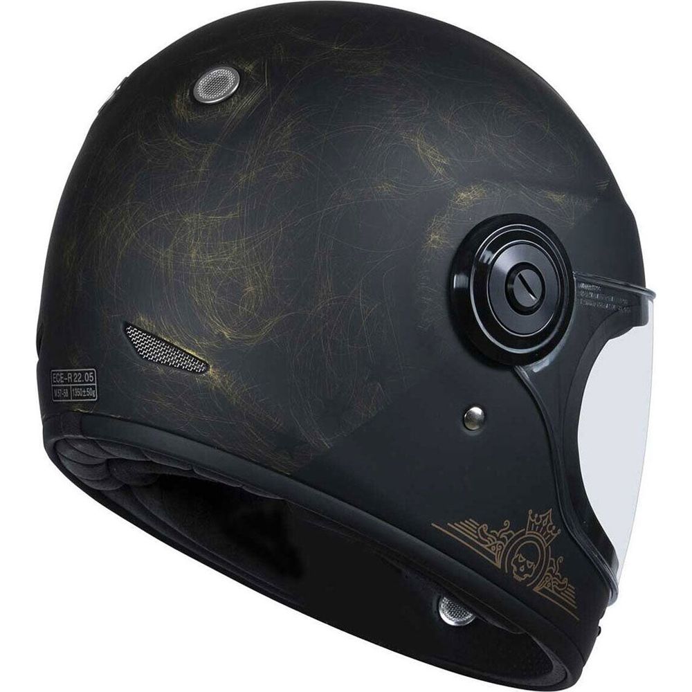 Origine Vega ECE 22.06 Full Face Helmet Rocker Matt Bronze FREE 1 YEAR Returns, FREE UK Delivery | ThrottleChimp