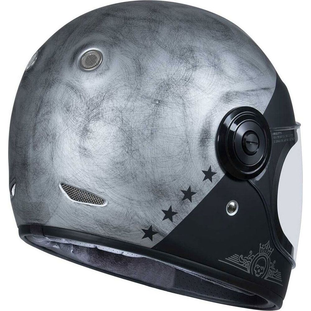 Origine Vega ECE 22.06 Full Face Helmet Rocker Matt Silver FREE 1 YEAR Returns, FREE UK Delivery | ThrottleChimp