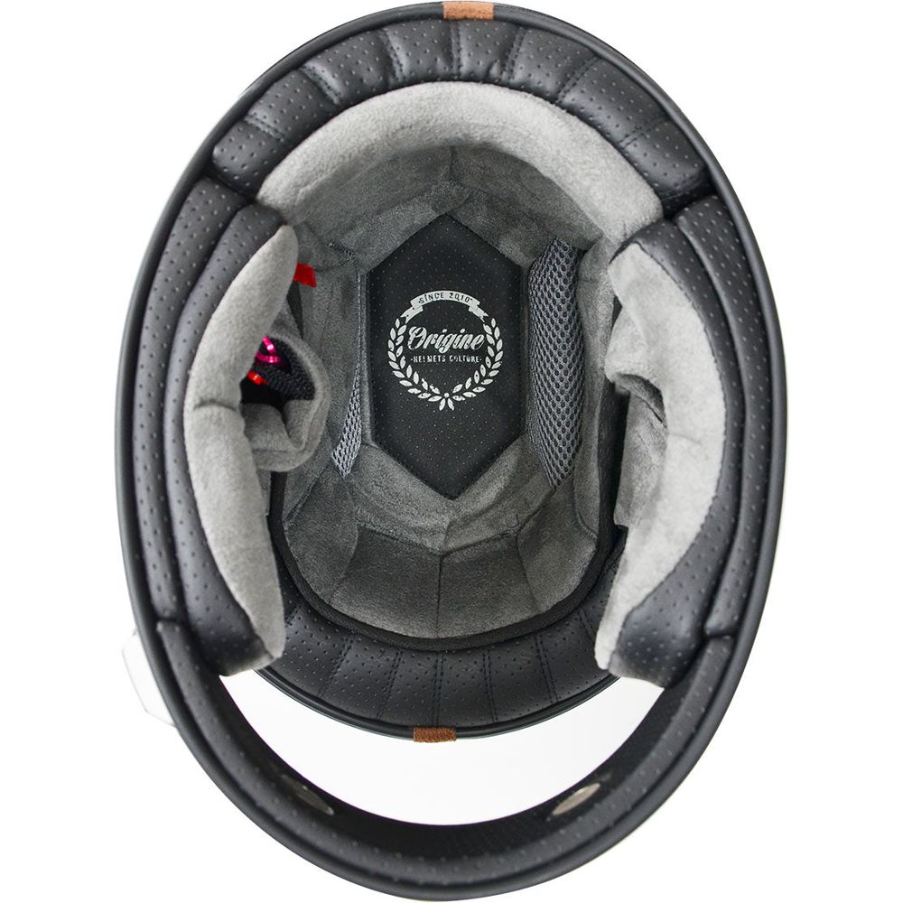 Origine Vega ECE 22.05 Full Face Helmet Custom Silver / Black FREE 1 YEAR Returns, FREE UK Delivery | ThrottleChimp