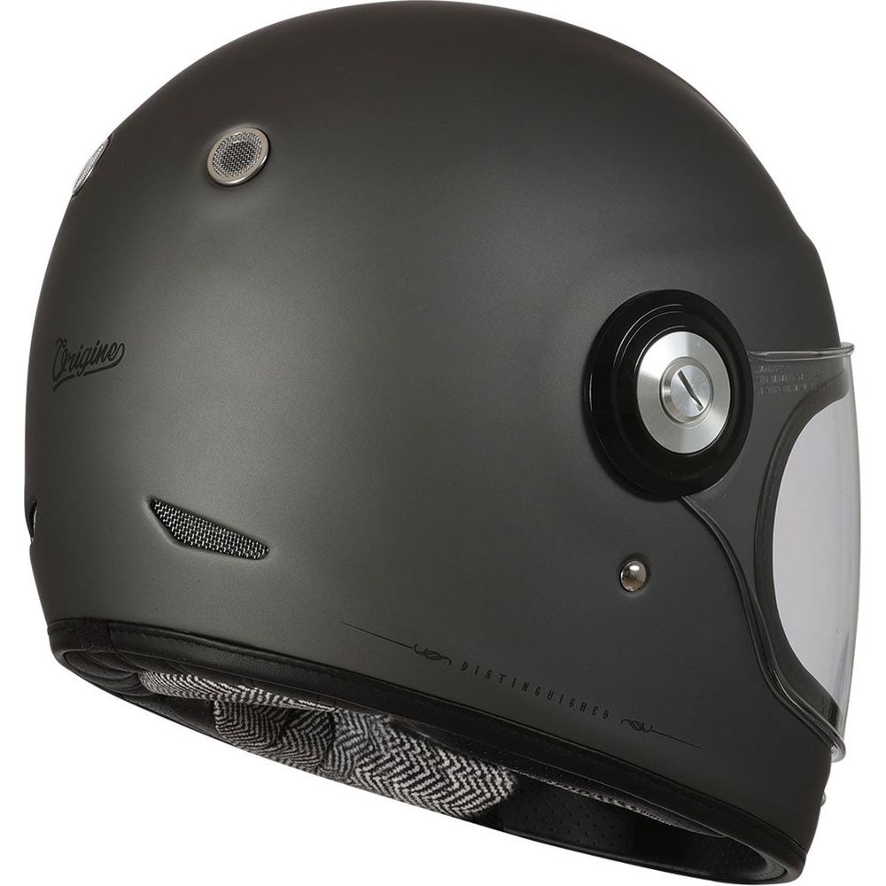 Origine Vega ECE 22.05 Full Face Helmet Distinguished Matt Titanium FREE 1 YEAR Returns, FREE UK Delivery | ThrottleChimp