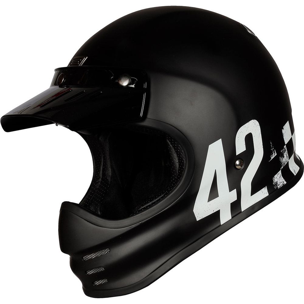 Origine Virgo ECE 22.05 Full Face Helmet Danny Matt Black FREE 1 YEAR Returns, FREE UK Delivery | ThrottleChimp
