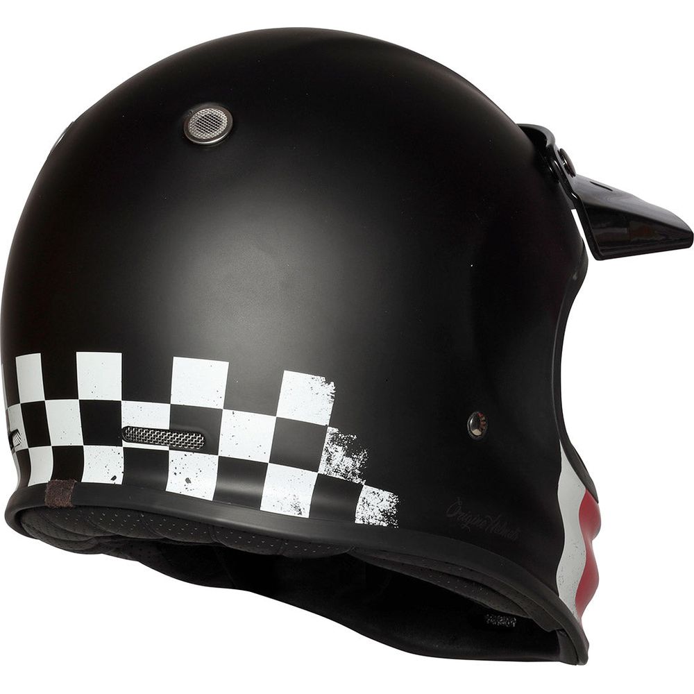 Origine Virgo ECE 22.05 Full Face Helmet Danny Matt Black FREE 1 YEAR Returns, FREE UK Delivery | ThrottleChimp