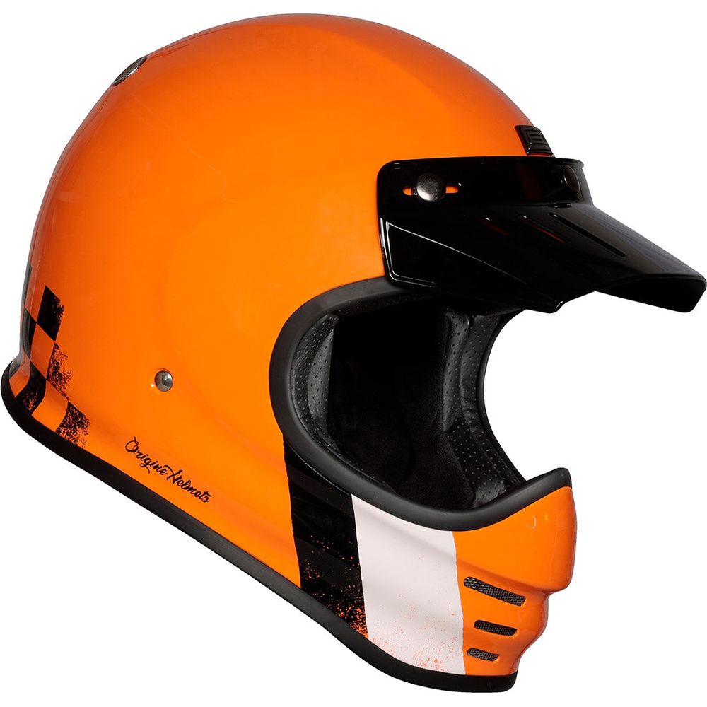 Origine Virgo ECE 22.05 Full Face Helmet Danny Orange FREE 1 YEAR Returns, FREE UK Delivery | ThrottleChimp