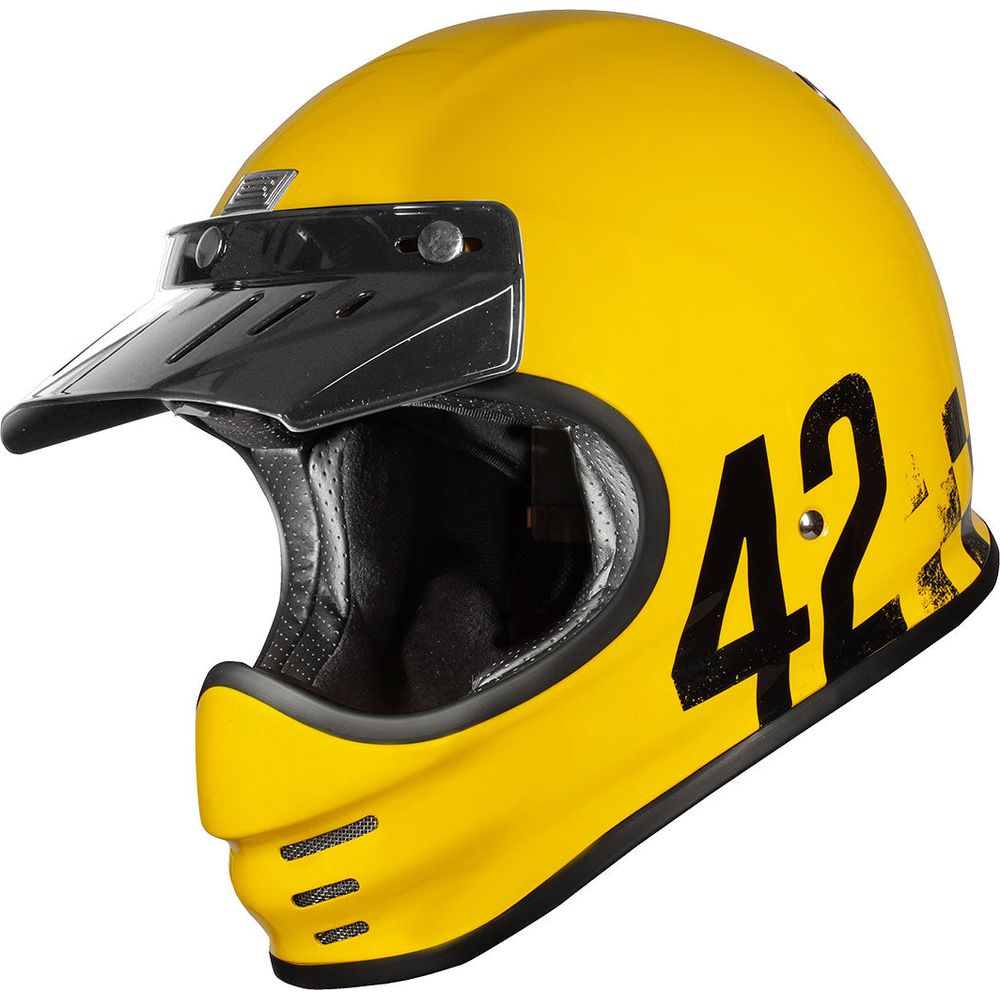 Origine Virgo ECE 22.05 Full Face Helmet Danny Yellow FREE 1 YEAR Returns, FREE UK Delivery | ThrottleChimp