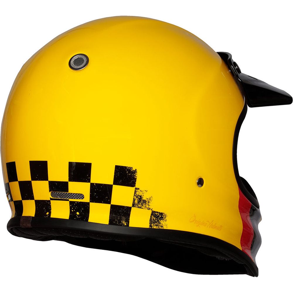 Origine Virgo ECE 22.05 Full Face Helmet Danny Yellow FREE 1 YEAR Returns, FREE UK Delivery | ThrottleChimp