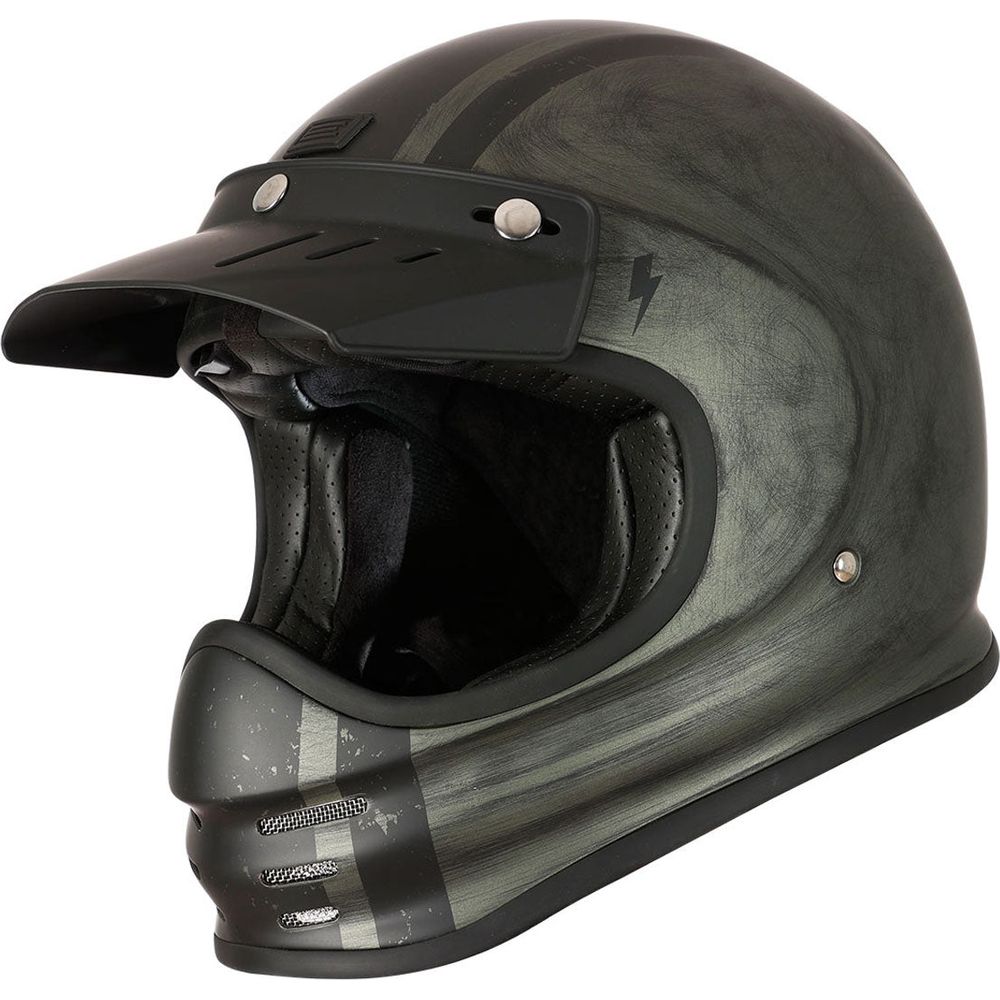 Origine Virgo ECE 22.05 Full Face Helmet Speed Army Green / Black FREE 1 YEAR Returns, FREE UK Delivery | ThrottleChimp