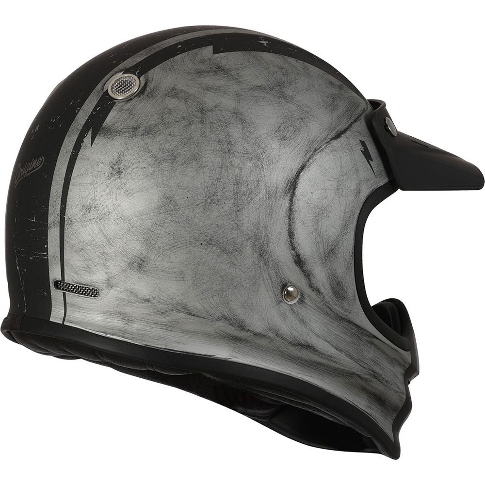Origine Virgo ECE 22.05 Full Face Helmet Speed Grey / Black FREE 1 YEAR Returns, FREE UK Delivery | ThrottleChimp
