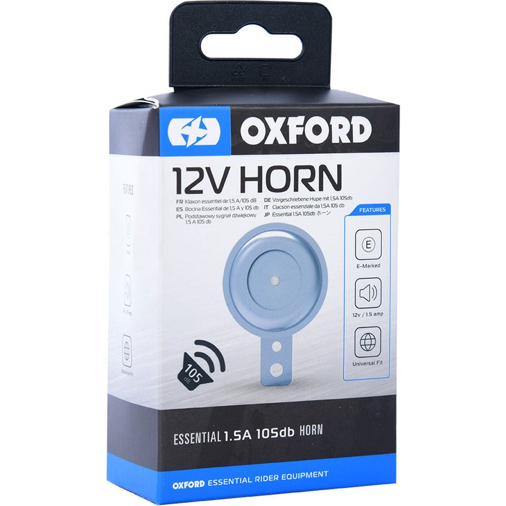Oxford 12V Horn Chrome FREE 1 YEAR Returns, FREE UK Delivery | ThrottleChimp