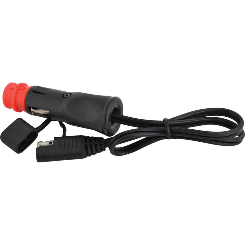 Oxford 12V Plug To USA / SAE Connector Black - 0.5m Lead FREE 1 YEAR Returns, FREE UK Delivery | ThrottleChimp