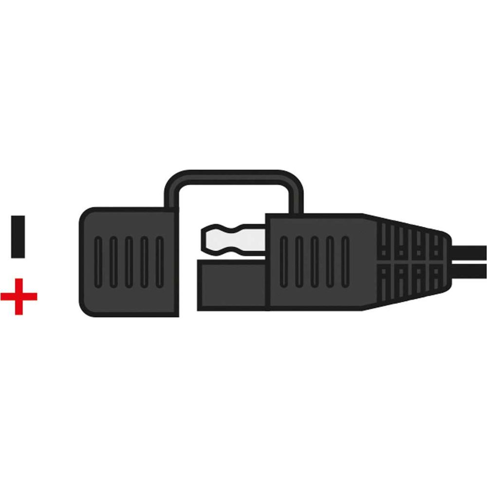 Oxford 12V Plug To USA / SAE Connector Black - 0.5m Lead FREE 1 YEAR Returns, FREE UK Delivery | ThrottleChimp