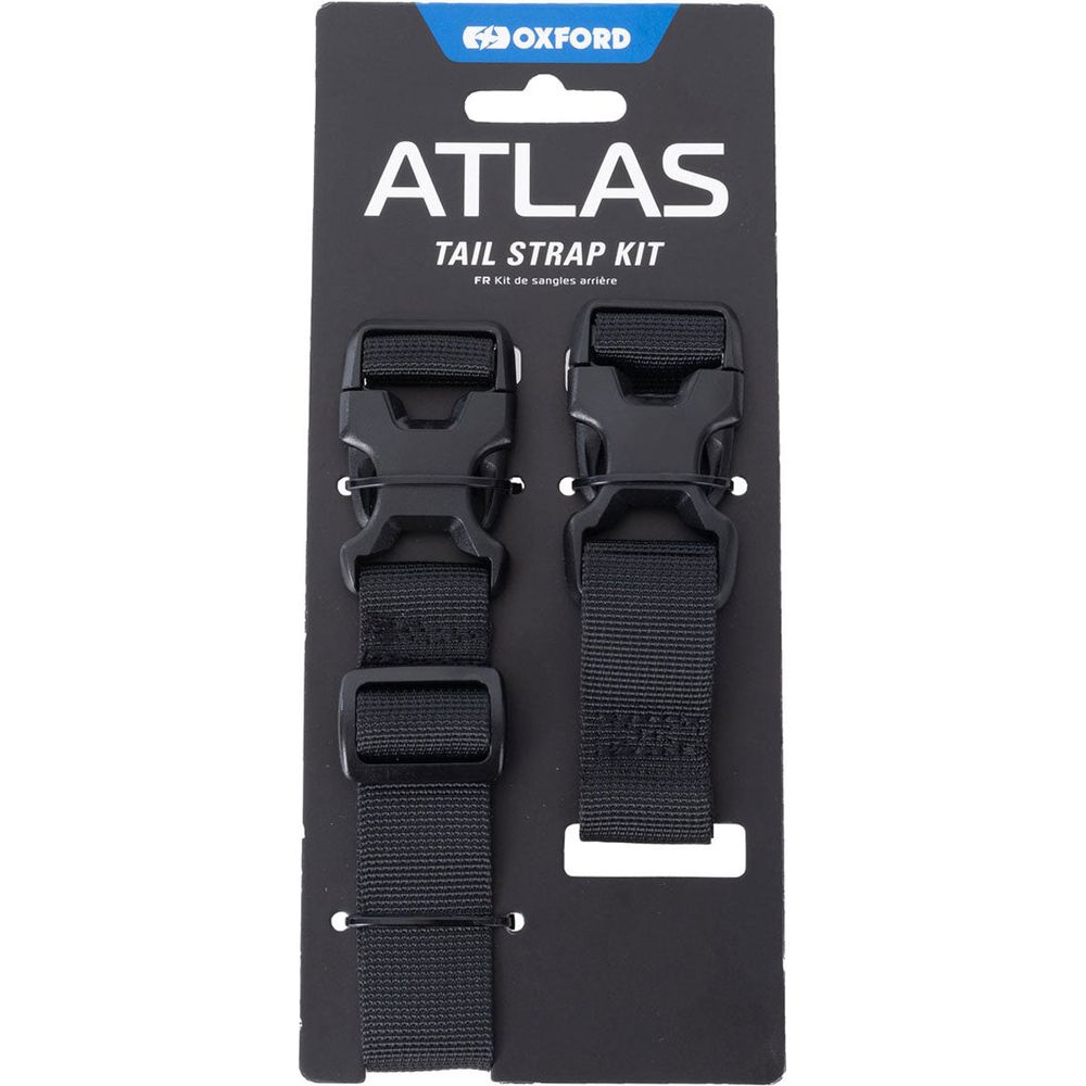 Oxford Tail Straps Kit Black For Atlas Advanced Tour Packs FREE 1 YEAR Returns, FREE UK Delivery | ThrottleChimp