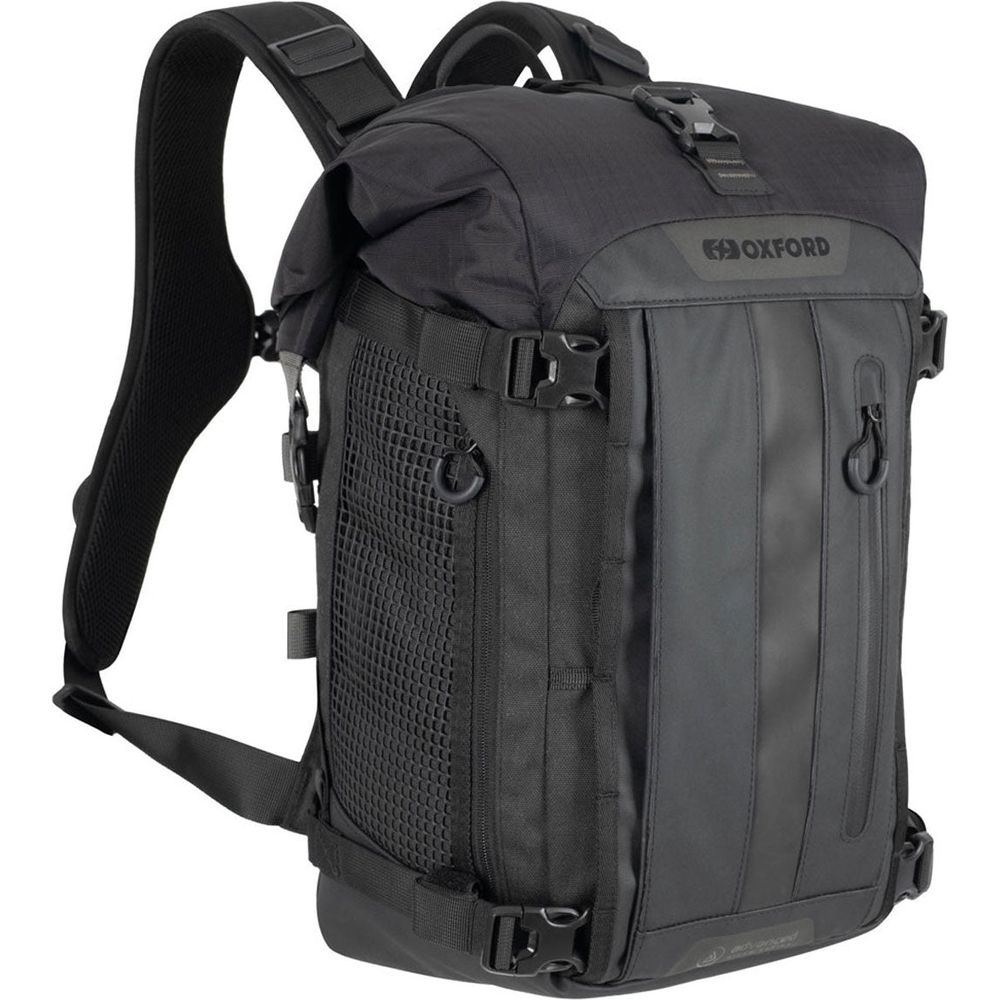 Oxford Atlas B-20 Advanced Backpack Black - 20 Liter FREE 1 YEAR Returns, FREE UK Delivery | ThrottleChimp