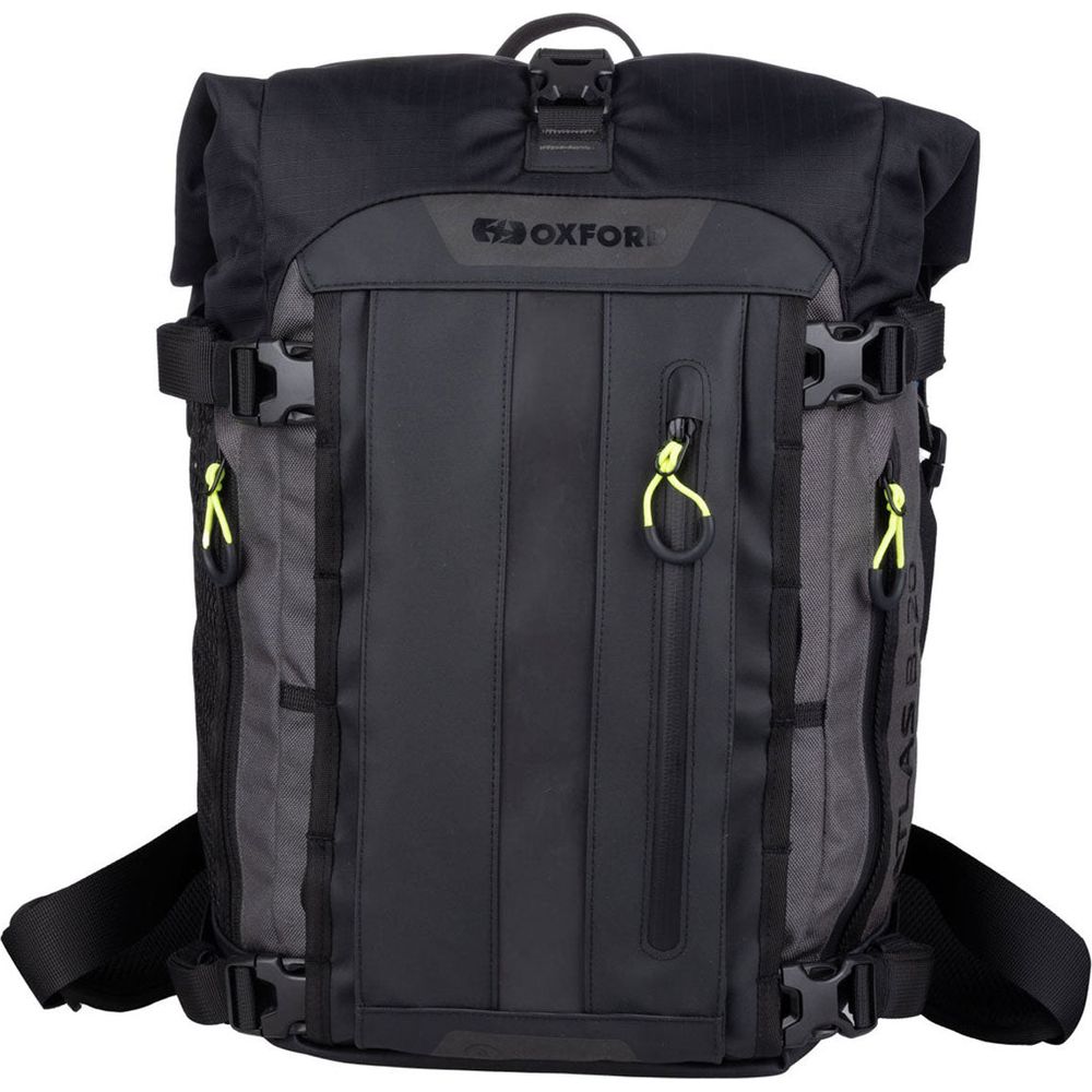 Oxford Atlas B-20 Advanced Backpack Charcoal / Black - 20 Liter FREE 1 YEAR Returns, FREE UK Delivery | ThrottleChimp
