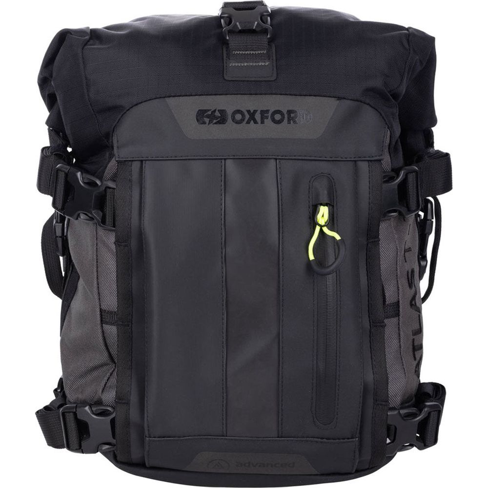 Oxford Atlas T-10 Advanced Tour Pack Charcoal / Black - 10 Liter FREE 1 YEAR Returns, FREE UK Delivery | ThrottleChimp