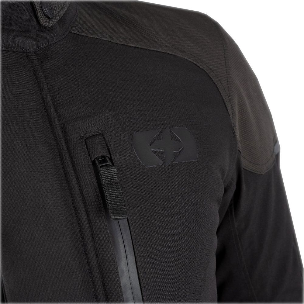Oxford Barkston Dry2Dry Textile Jacket Black FREE 1 YEAR Returns, FREE UK Delivery | ThrottleChimp