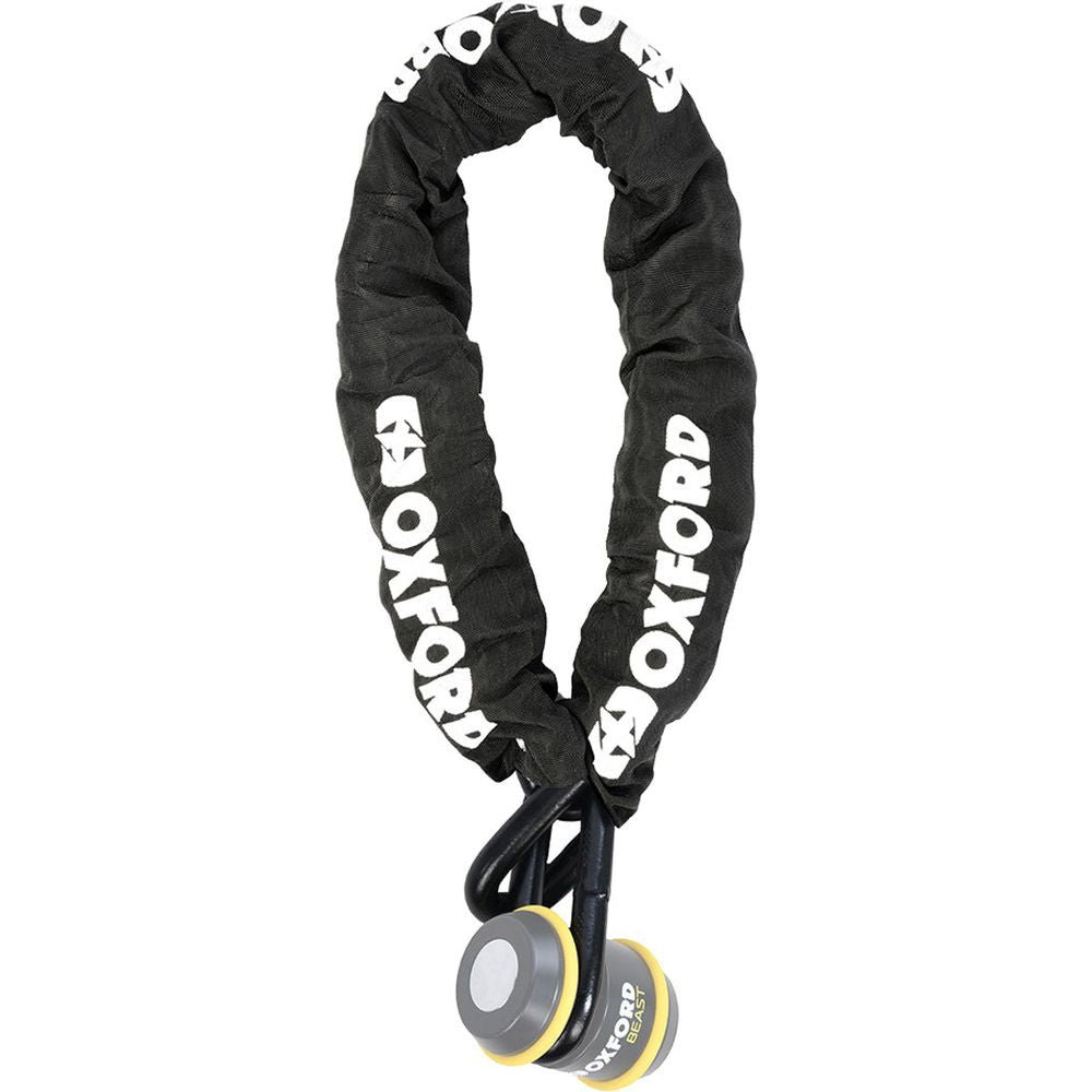 Oxford Beast Lock Chain Black - 22mm x 1.5m FREE 1 YEAR Returns, FREE UK Delivery | ThrottleChimp