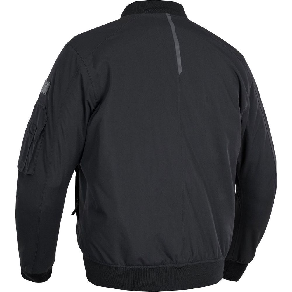 Oxford Bomber Dry2Dry Textile Jacket Black FREE 1 YEAR Returns, FREE UK Delivery | ThrottleChimp