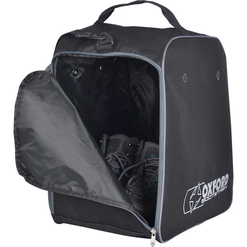 Oxford Bootstash Deluxe Padded Boots Bag Black FREE 1 YEAR Returns, FREE UK Delivery | ThrottleChimp