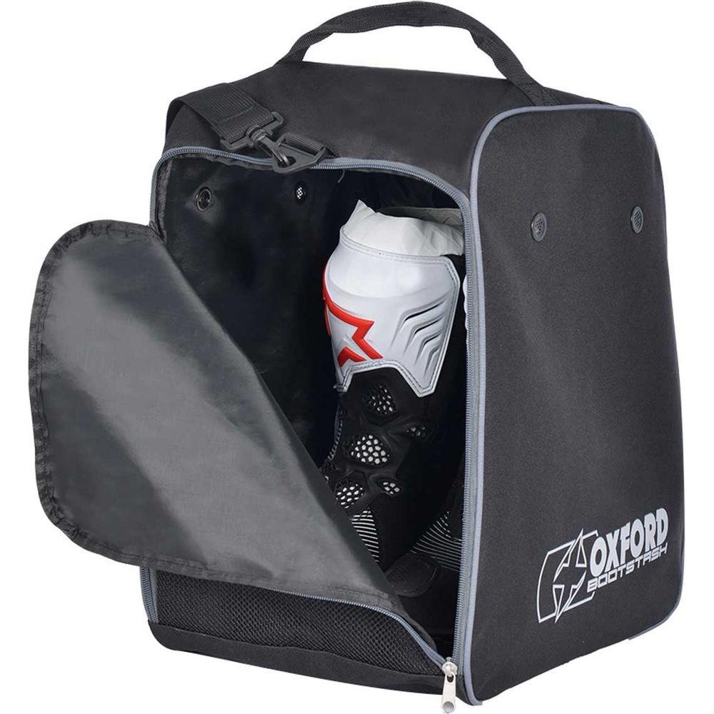 Oxford Bootstash Deluxe Padded Boots Bag Black FREE 1 YEAR Returns, FREE UK Delivery | ThrottleChimp