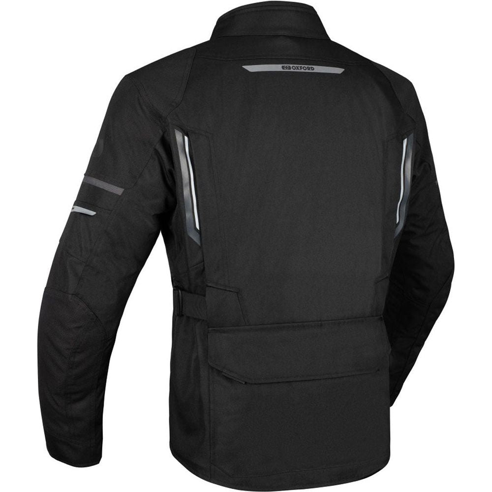 Oxford Calgary 2.0 Dry2Dry Textile Jacket Black FREE 1 YEAR Returns, FREE UK Delivery | ThrottleChimp