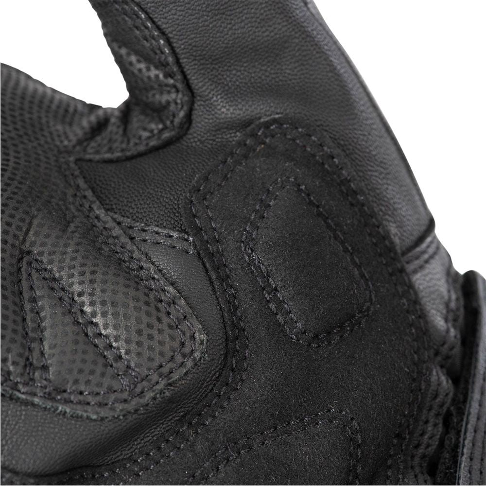 Oxford Calgary 2.0 Leather Gloves Black FREE 1 YEAR Returns, FREE UK Delivery | ThrottleChimp