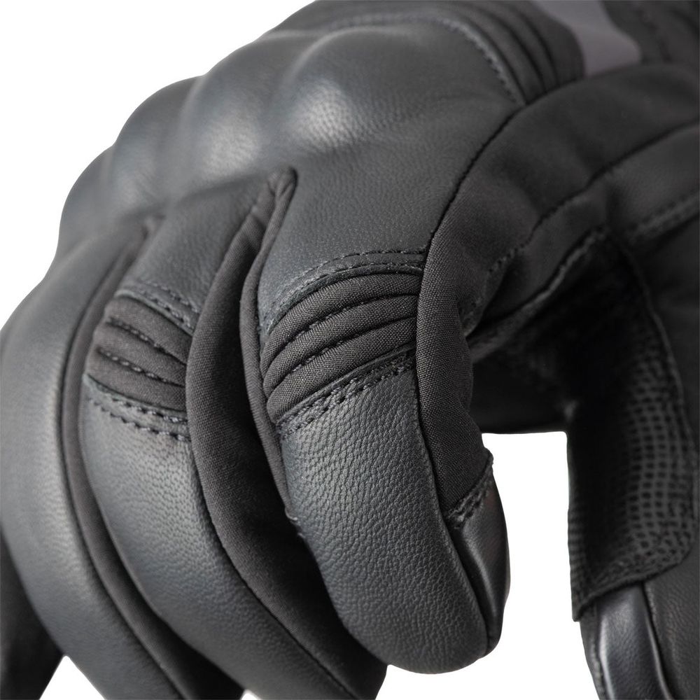 Oxford Calgary 2.0 Leather Gloves Black FREE 1 YEAR Returns, FREE UK Delivery | ThrottleChimp