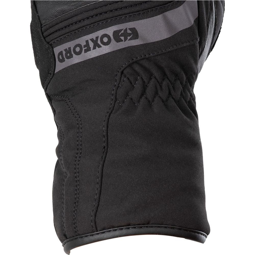 Oxford Calgary 2.0 Ladies Leather Gloves Black FREE 1 YEAR Returns, FREE UK Delivery | ThrottleChimp