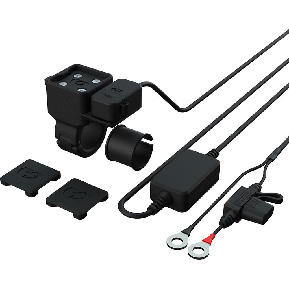 Oxford CLIQR USB Handlebar Mount Kit Black FREE 1 YEAR Returns, FREE UK Delivery | ThrottleChimp