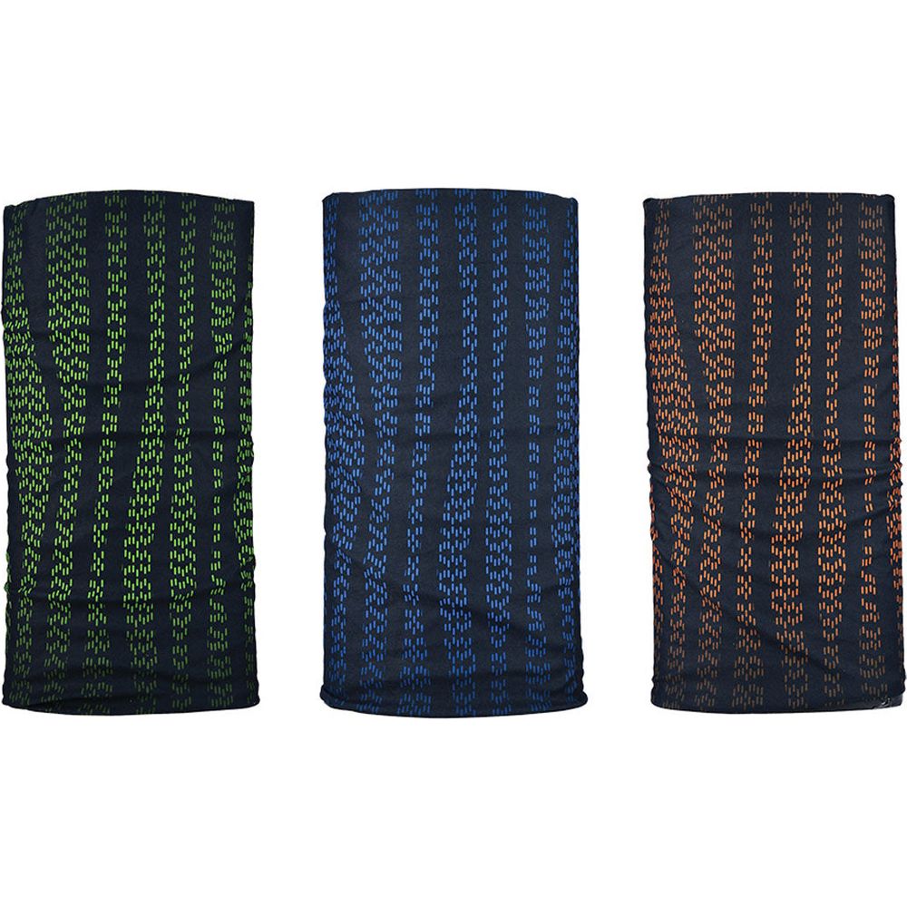Oxford Comfy Multifunctional Head & Neckwear Haste Black - Pack Of 3 FREE 1 YEAR Returns, FREE UK Delivery | ThrottleChimp