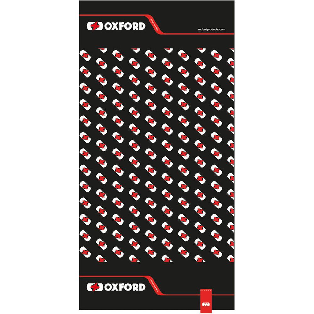 Oxford Comfy Oxford Racing Neck & Head Wear Black / Red - Pack Of 3 FREE 1 YEAR Returns, FREE UK Delivery | ThrottleChimp