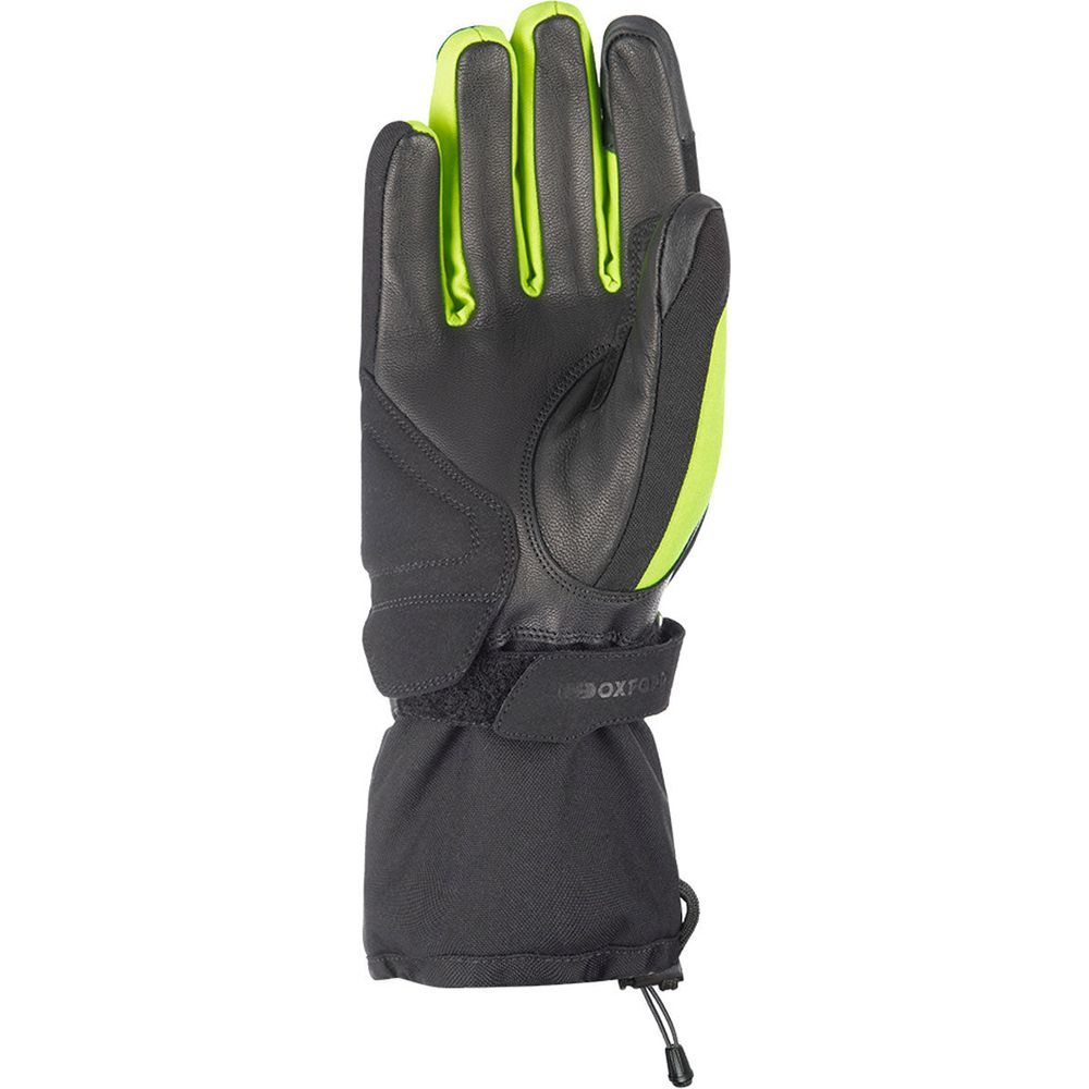 Oxford Convoy 3.0 Textile Gloves Black / Fluorescent FREE 1 YEAR Returns, FREE UK Delivery | ThrottleChimp