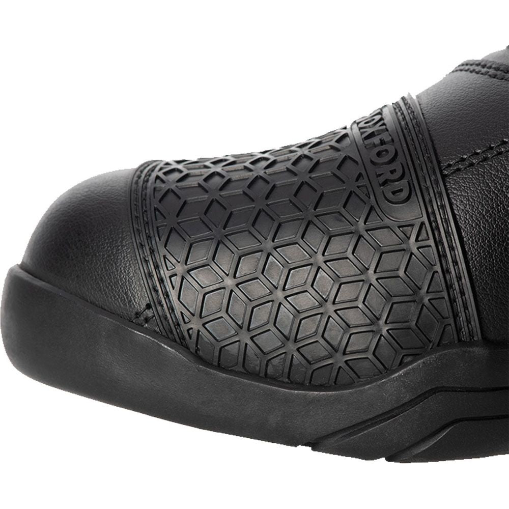 Oxford Delta Boots Black FREE 1 YEAR Returns, FREE UK Delivery | ThrottleChimp