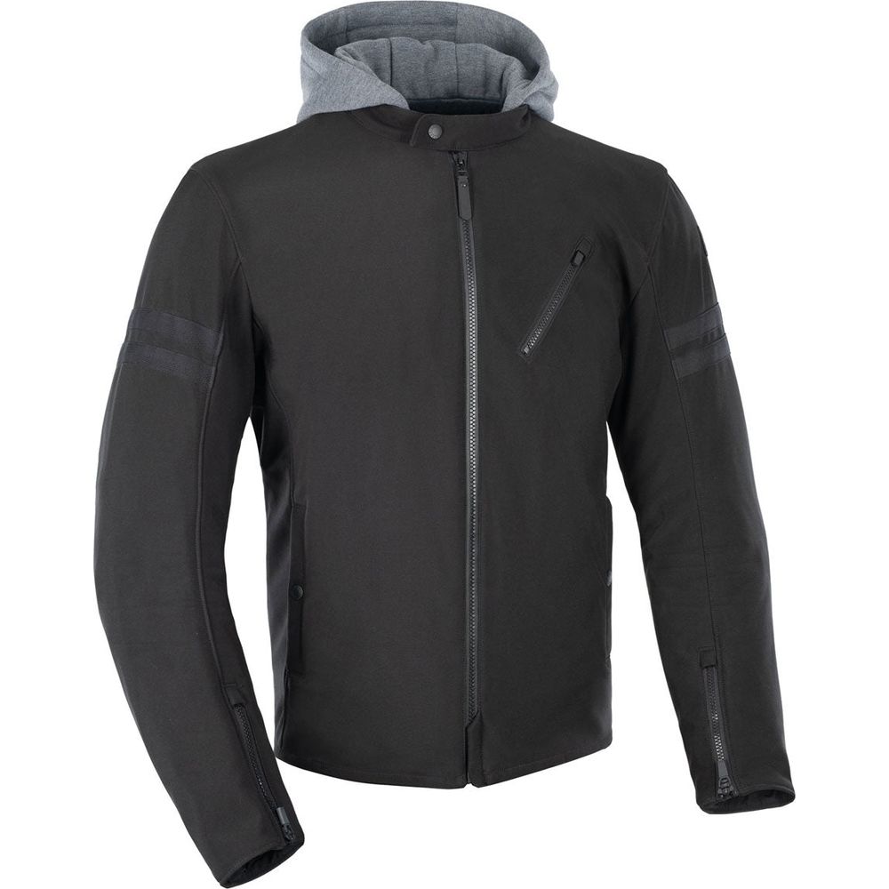 Oxford Faringdon Textile Jacket Stealth Black FREE 1 YEAR Returns, FREE UK Delivery | ThrottleChimp