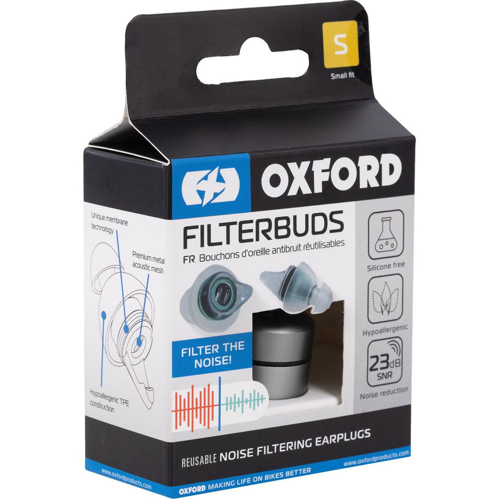 Oxford Noise Filtering Small Fit Ear Plugs Clear / Green FREE 1 YEAR Returns, FREE UK Delivery | ThrottleChimp