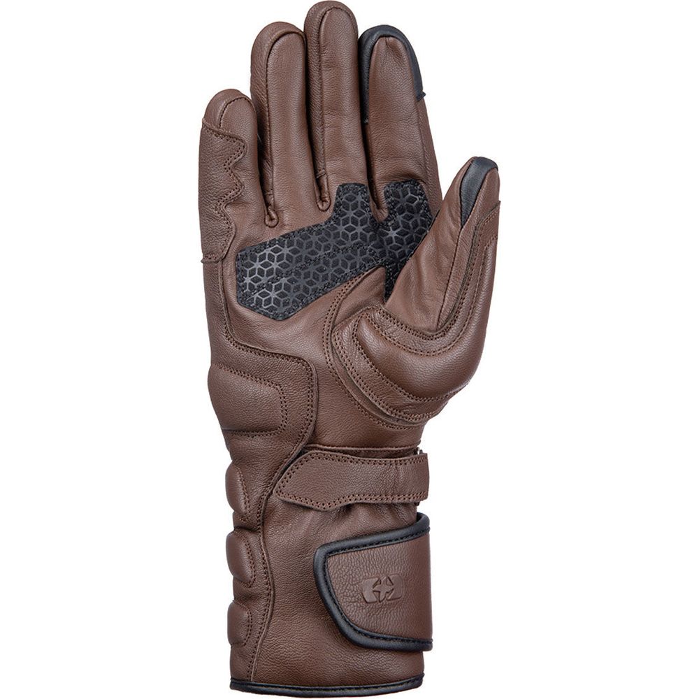 Oxford Hamilton Waterproof Leather Gloves Brown FREE 1 YEAR Returns, FREE UK Delivery | ThrottleChimp