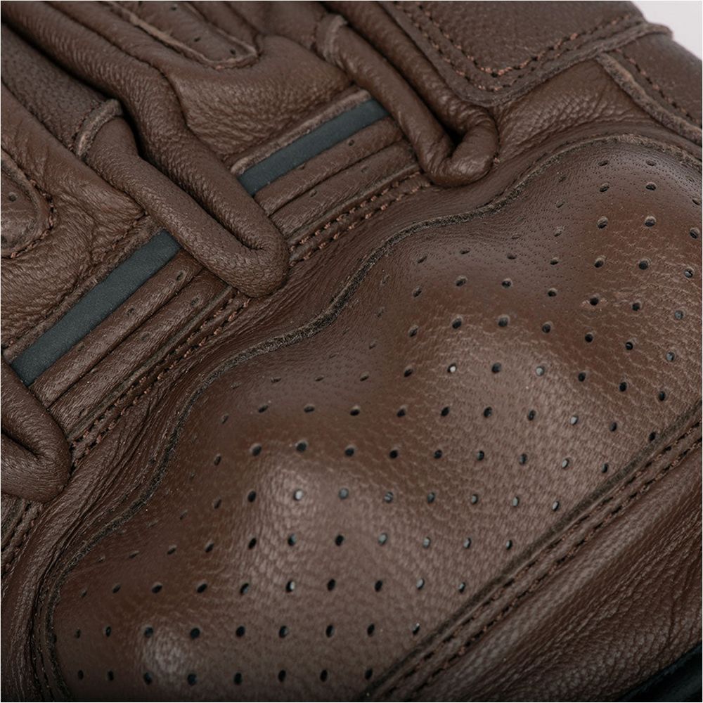 Oxford Hamilton Waterproof Leather Gloves Brown FREE 1 YEAR Returns, FREE UK Delivery | ThrottleChimp