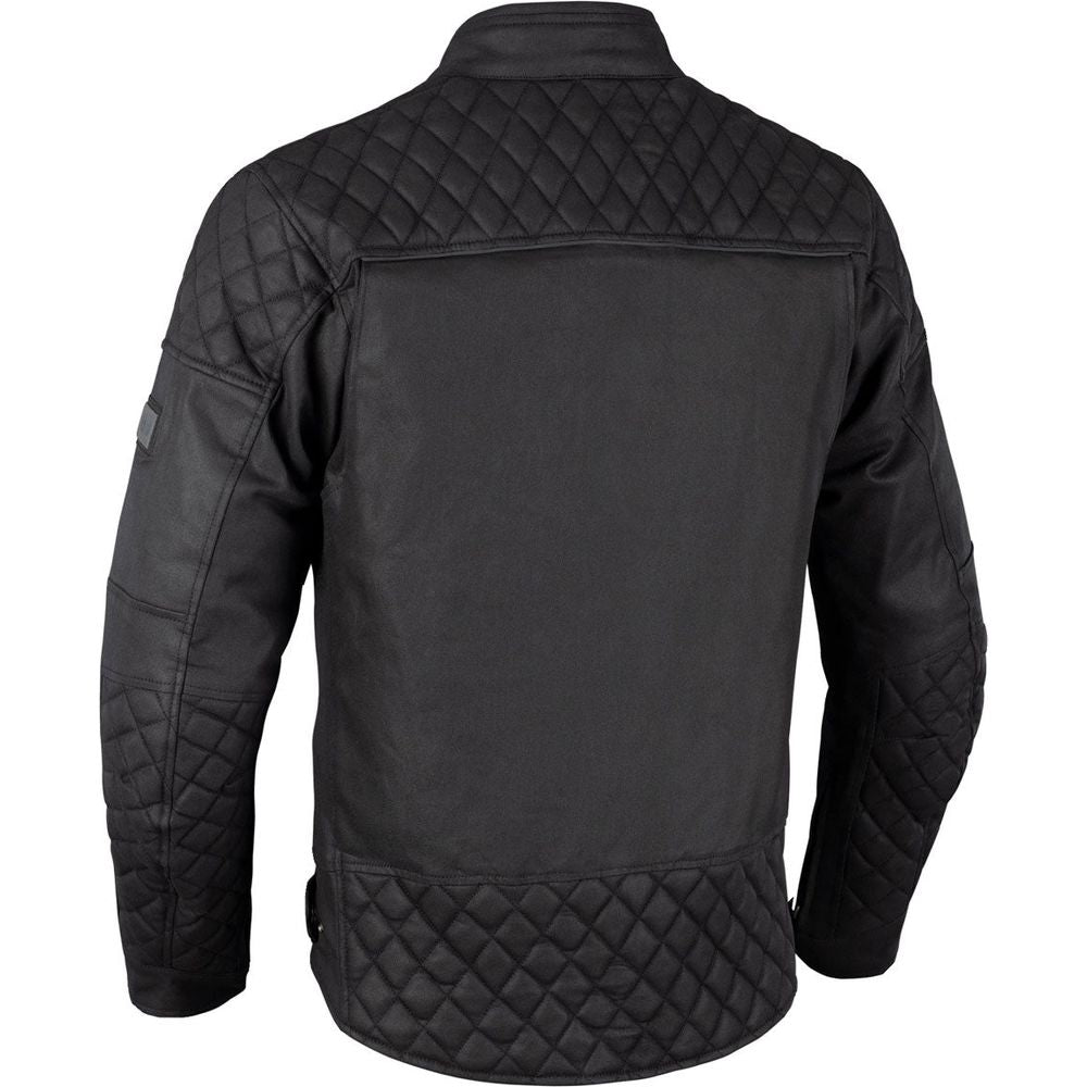Oxford Hardwick Textile Jacket Black FREE 1 YEAR Returns, FREE UK Delivery | ThrottleChimp